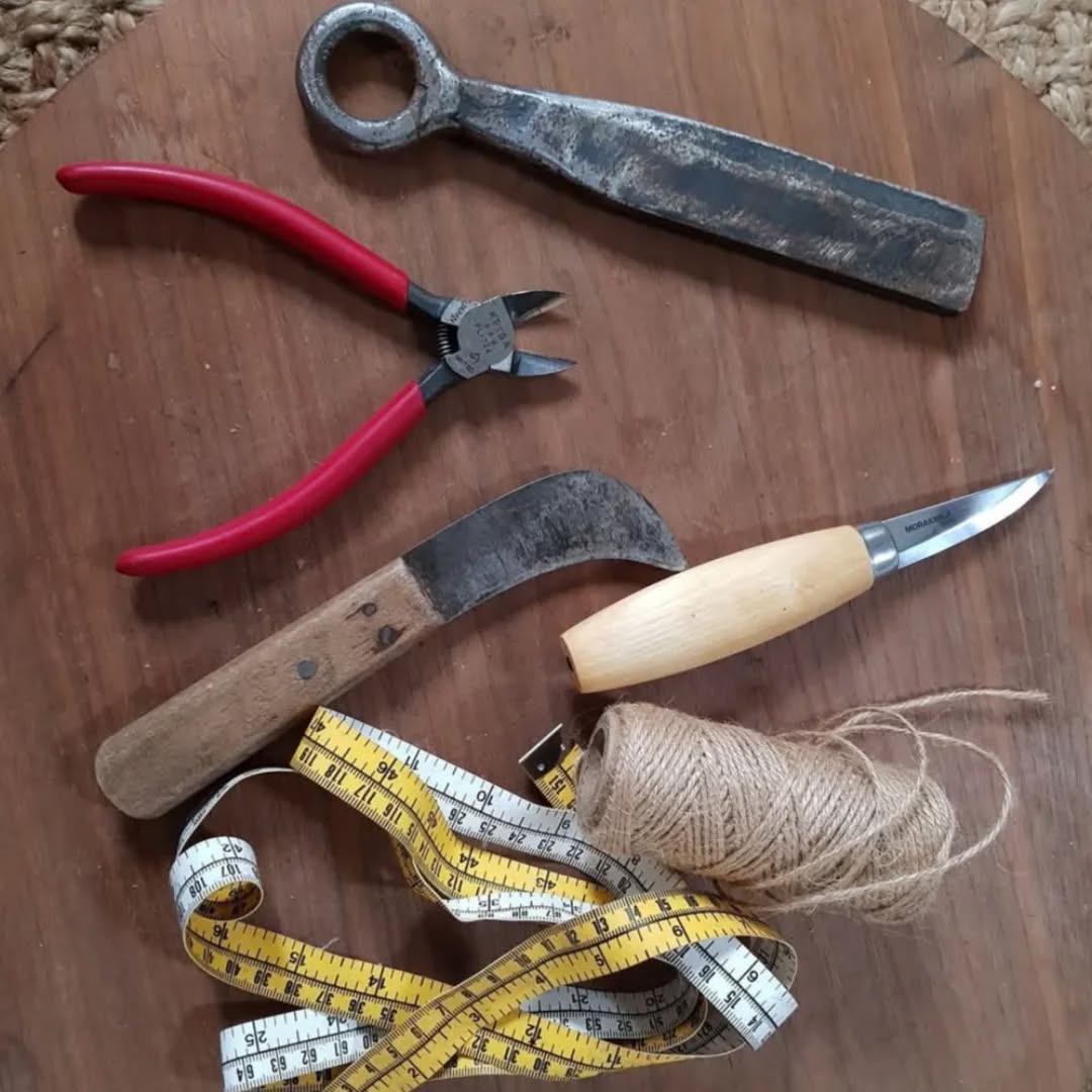 Bespoke 1:1 or small group asymmetric basket making at The Old Dairy, Enham Alamein