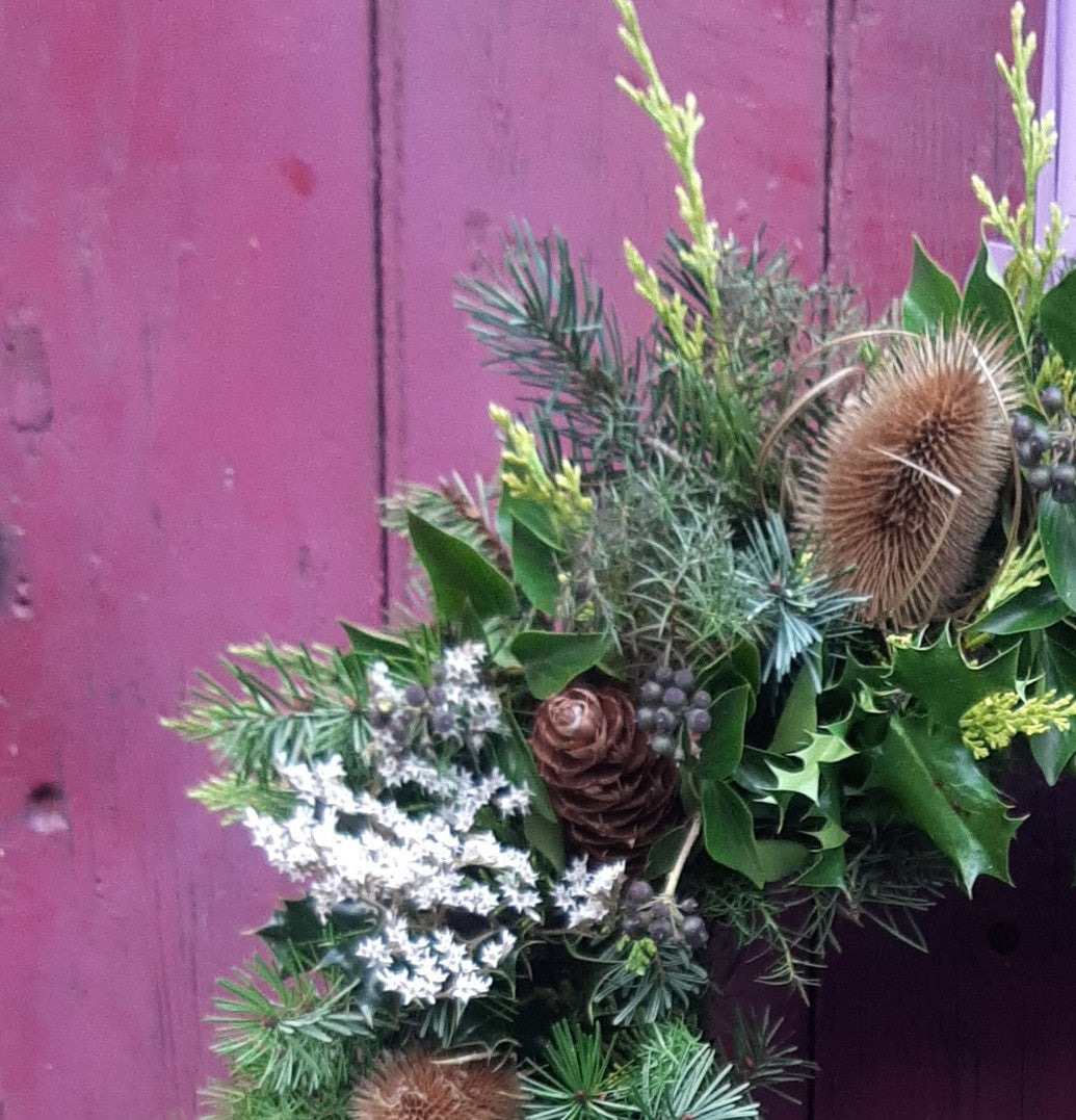 Festive Willow Heart 5th December 2025 Oaktrack Smallholding