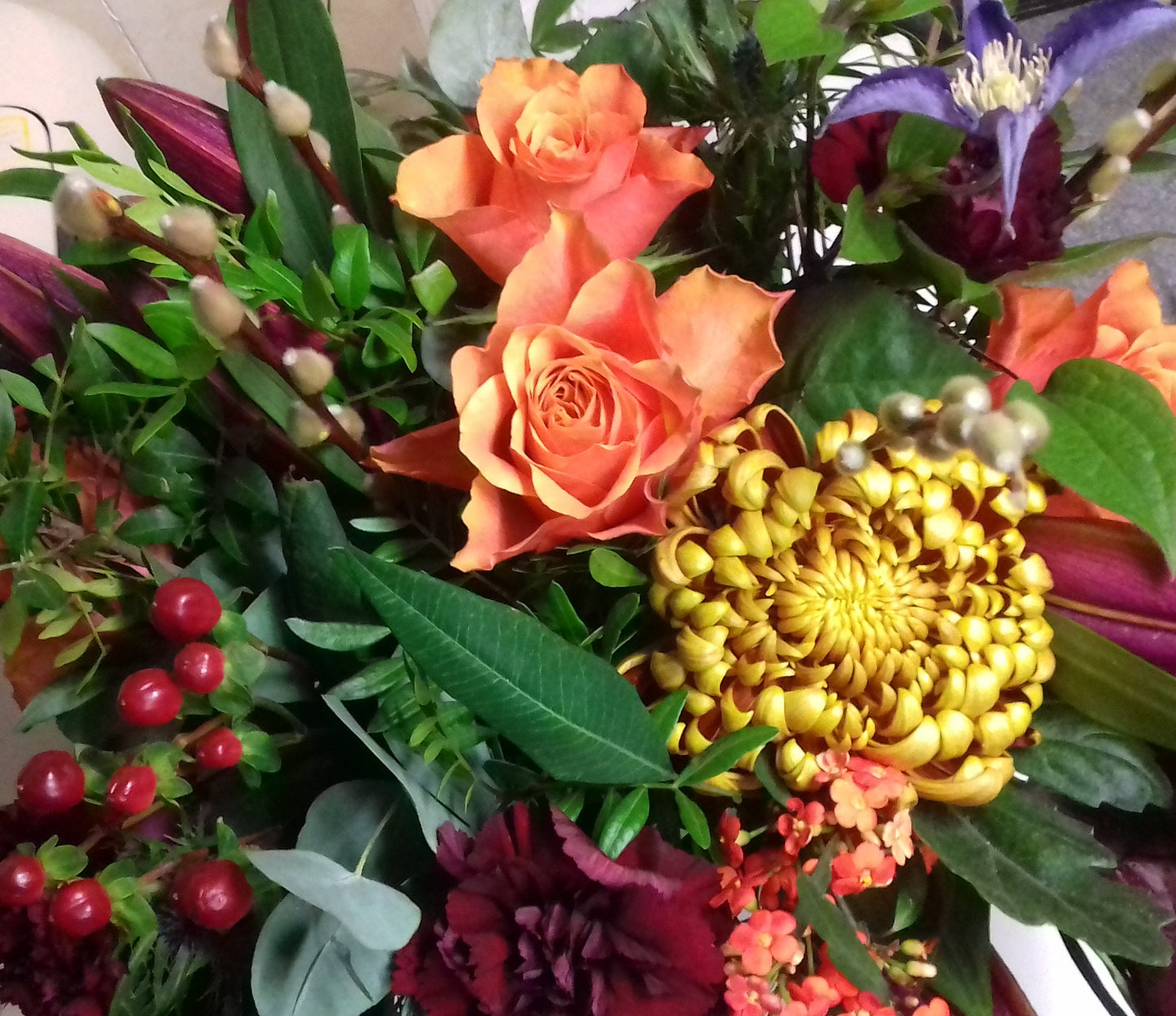 Flower Club December 7th The Old Dairy, Enham Alamein. Andover.