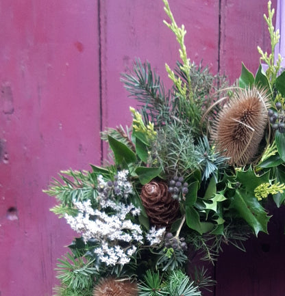 Festive Willow Heart 5th December 2025 Oaktrack Smallholding