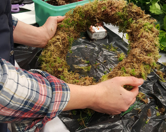 Bespoke 1:1 or small group Christmas Wreath Making at The Old Dairy, Enham Alamein